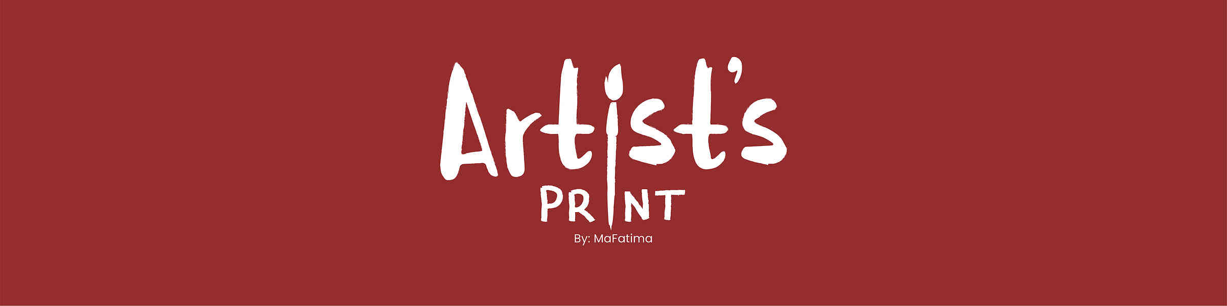 Artist shop banner image