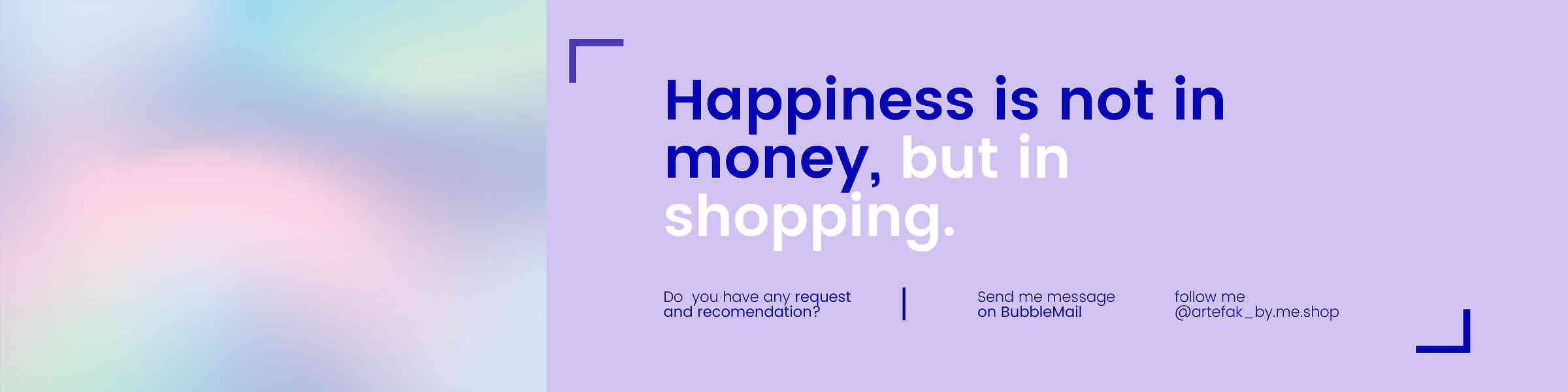 Artist shop banner image