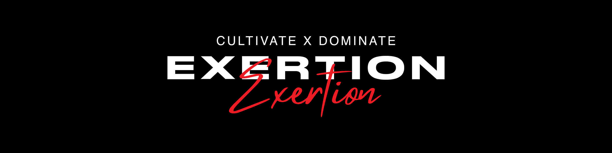 Redbubble banner for @Exertion
