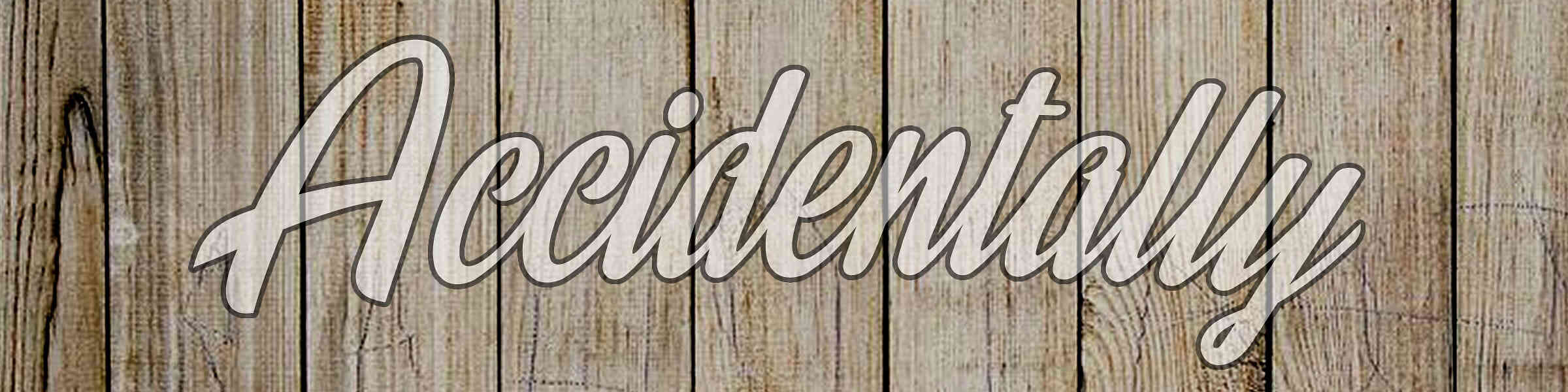 Redbubble banner for @Accidentally