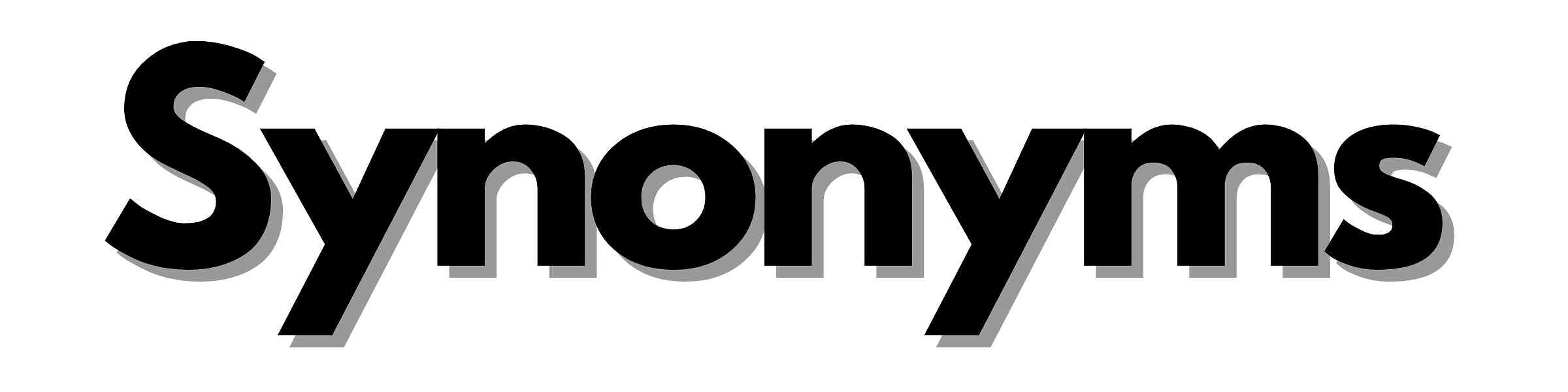 Redbubble banner for @synonyms