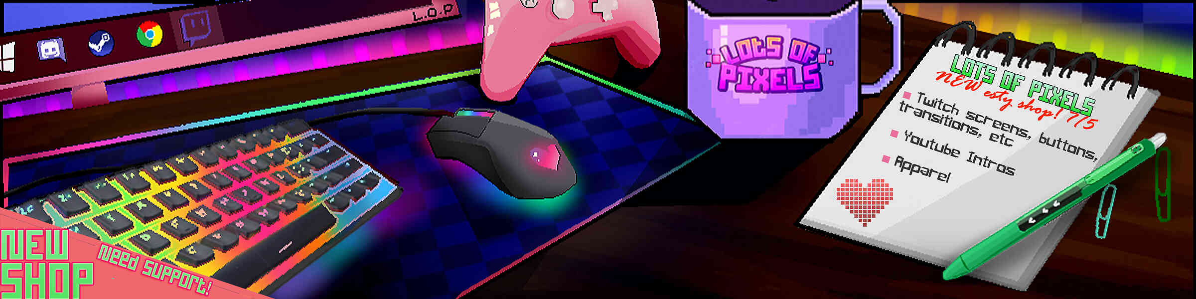 Artist shop banner image