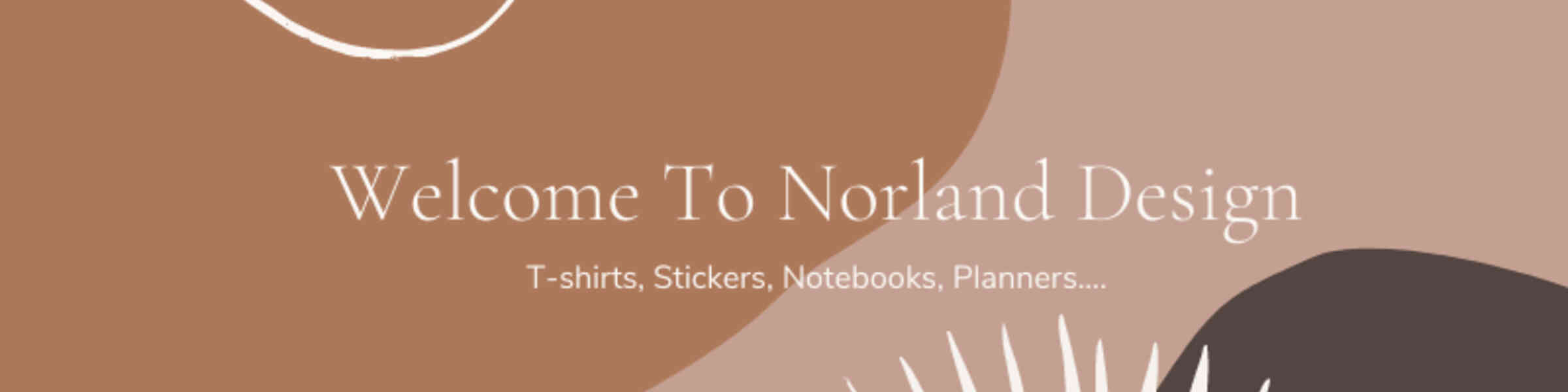Redbubble banner for @norland