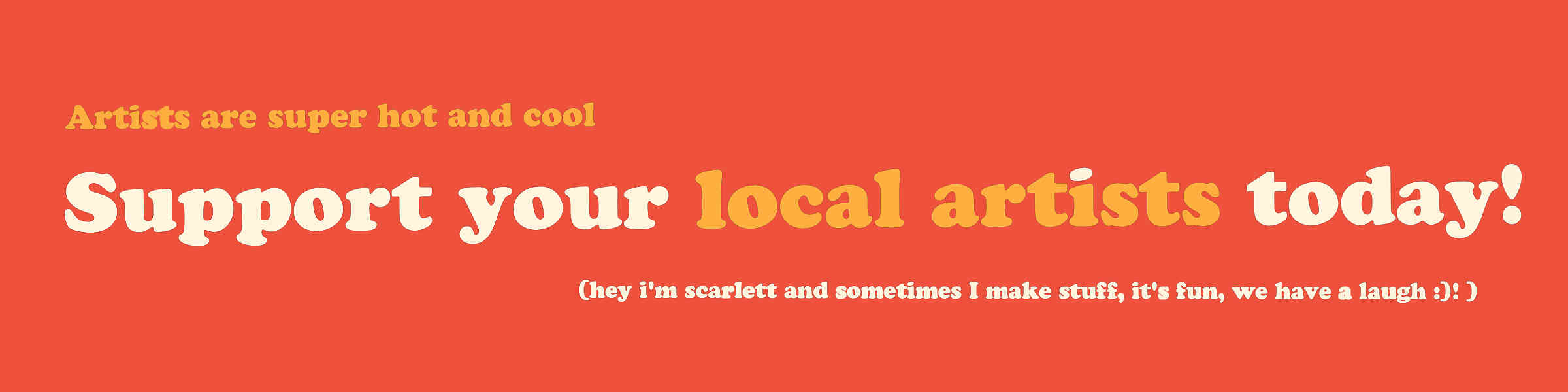 Artist shop banner image