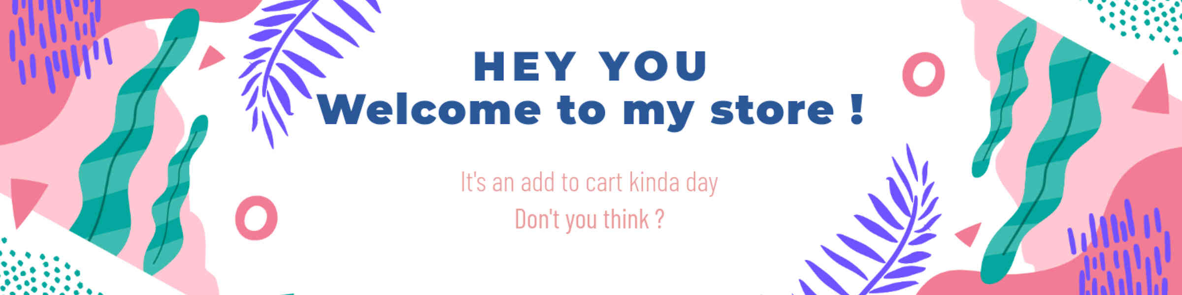 Artist shop banner image