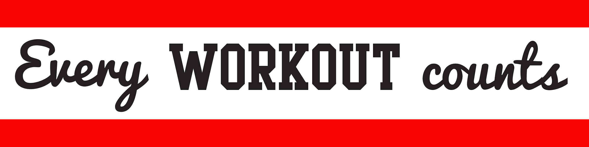 Redbubble banner for @workout