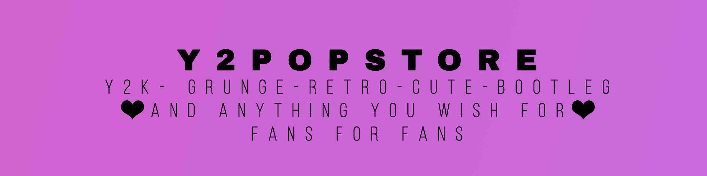 Artist shop banner image