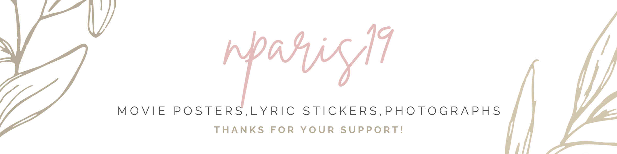 Artist shop banner image