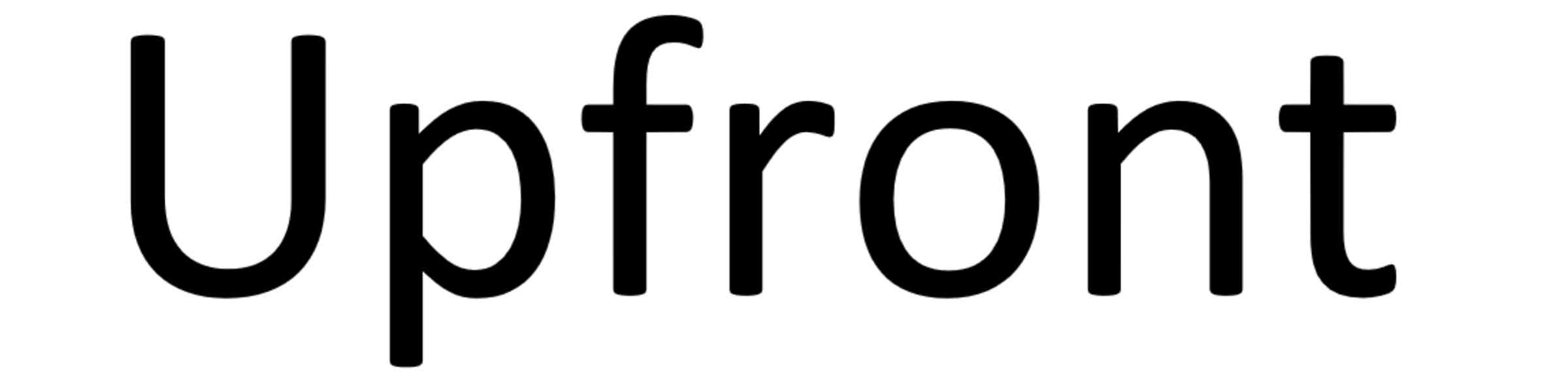 Redbubble banner for @Upfront