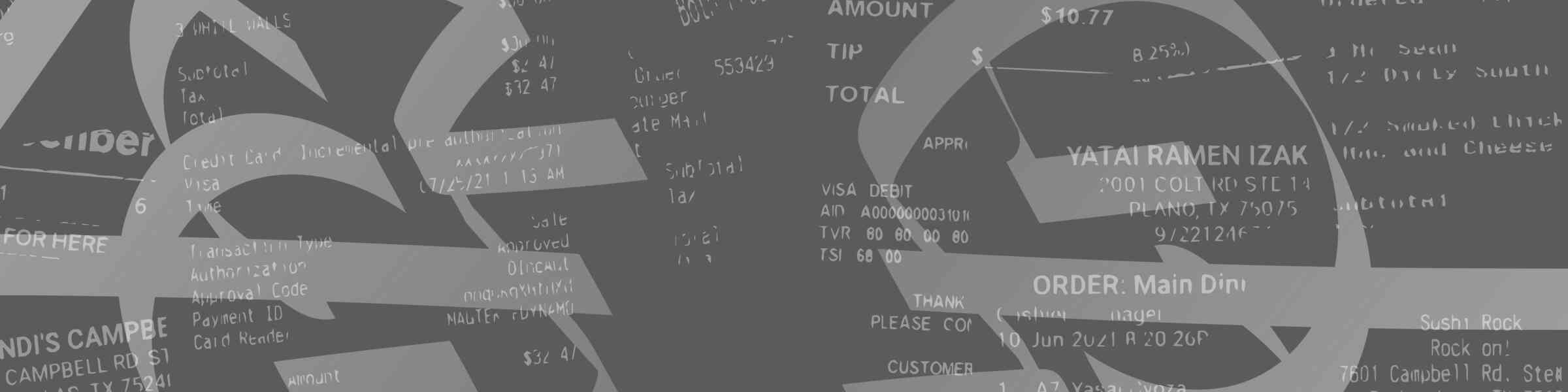 Redbubble banner for @Receipts