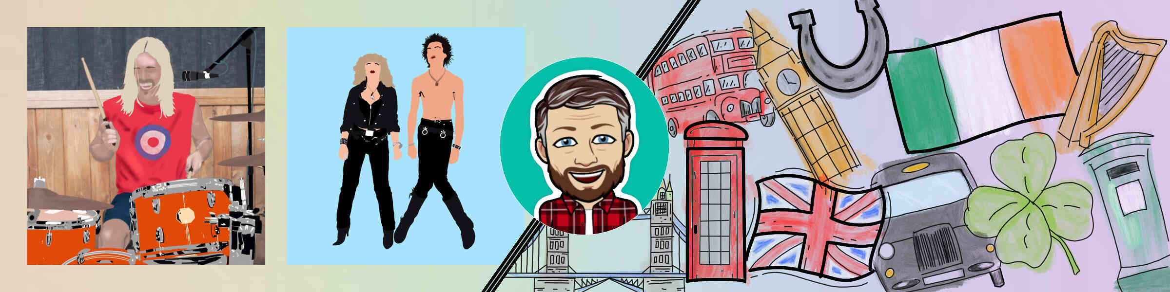 Redbubble banner for @clients