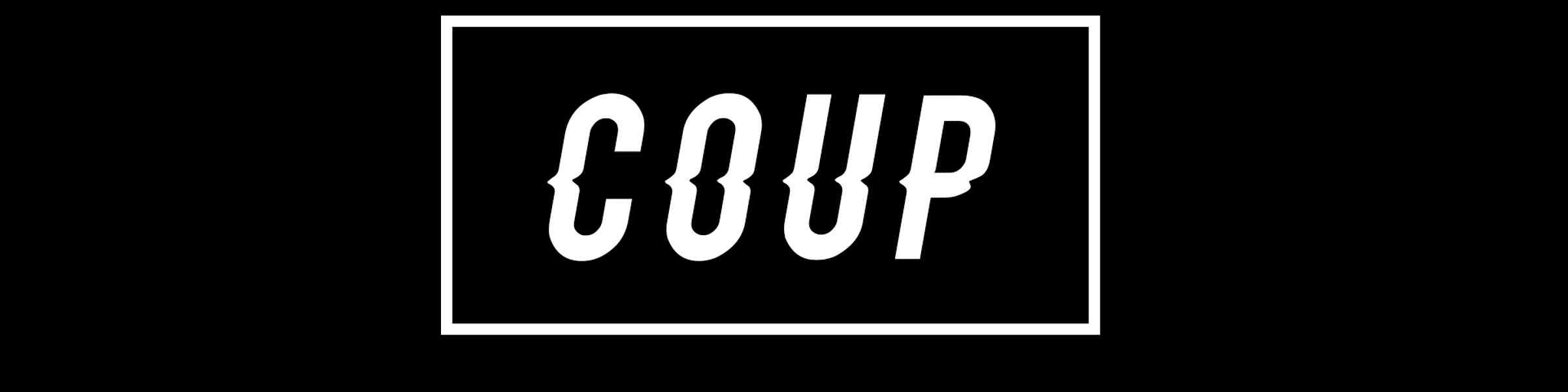 Redbubble banner for @Coup