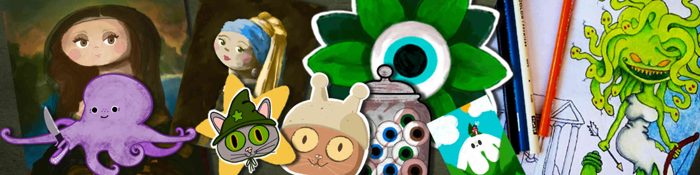 Redbubble banner for @fiendish