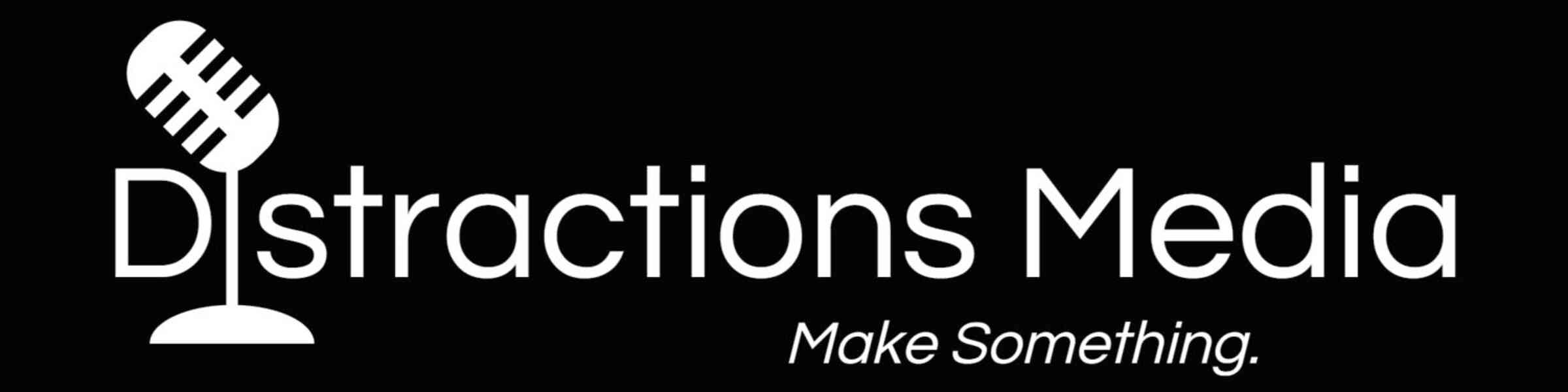 Redbubble banner for @distractions