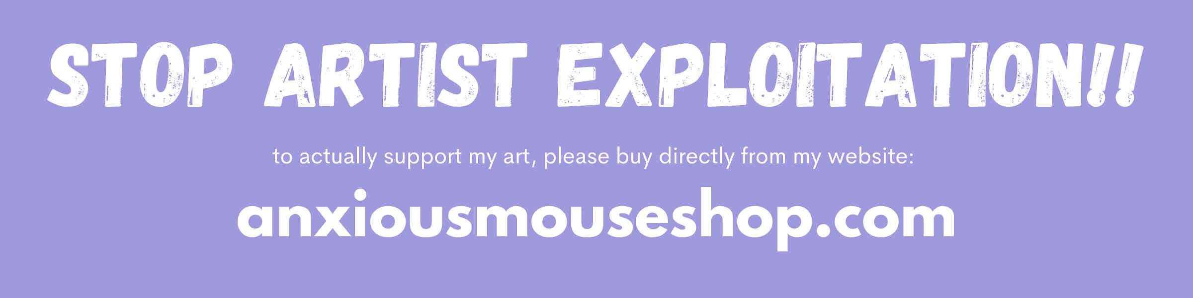 Artist shop banner image