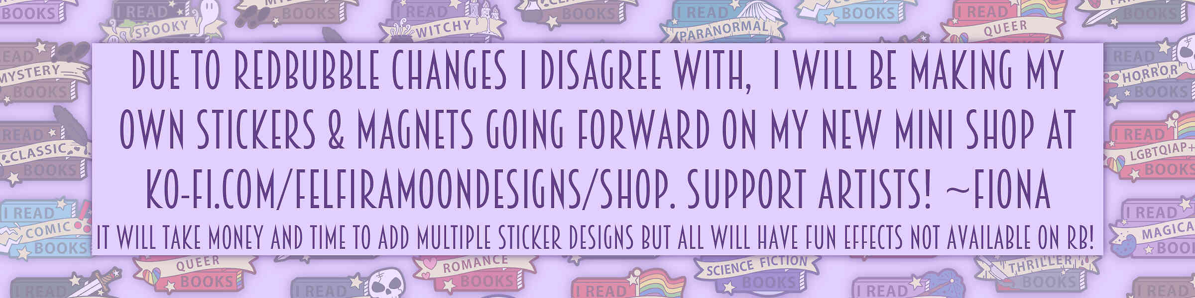 Artist shop banner image