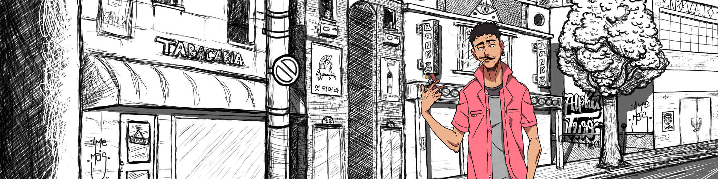Redbubble banner for @Novato