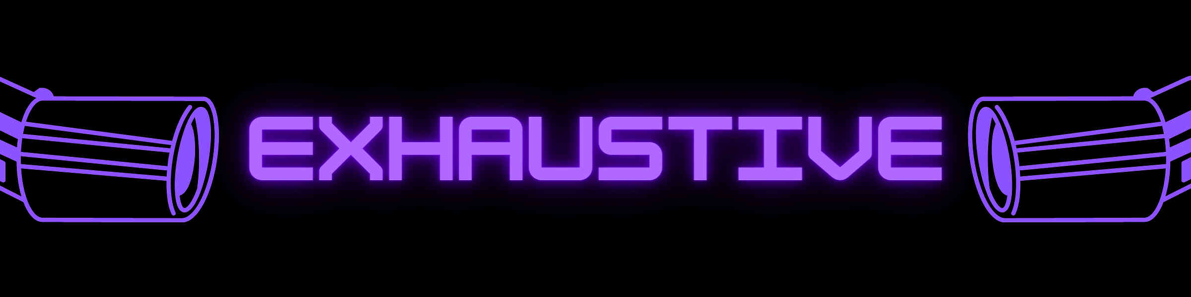 Redbubble banner for @Exhaustive