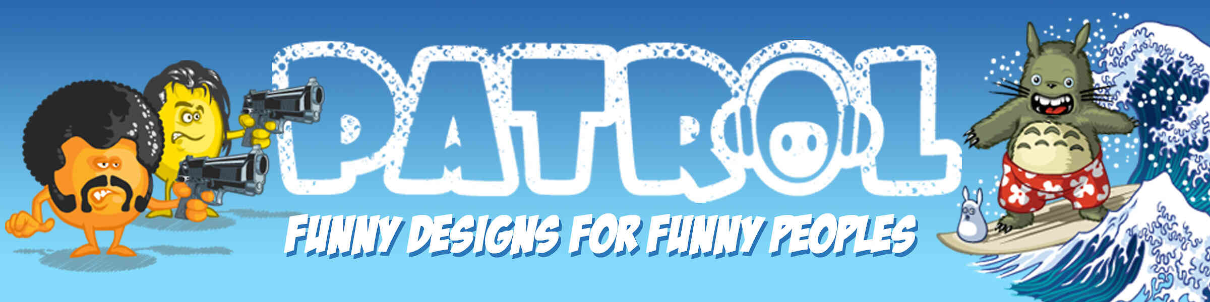 Redbubble banner for @Patrol