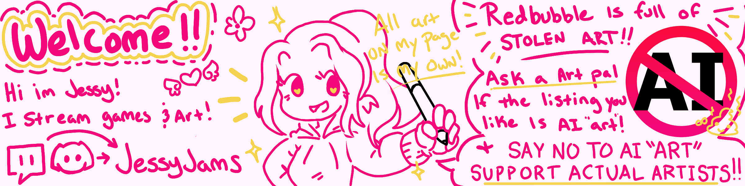 Artist shop banner image