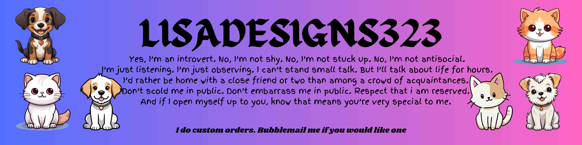 Artist shop banner image