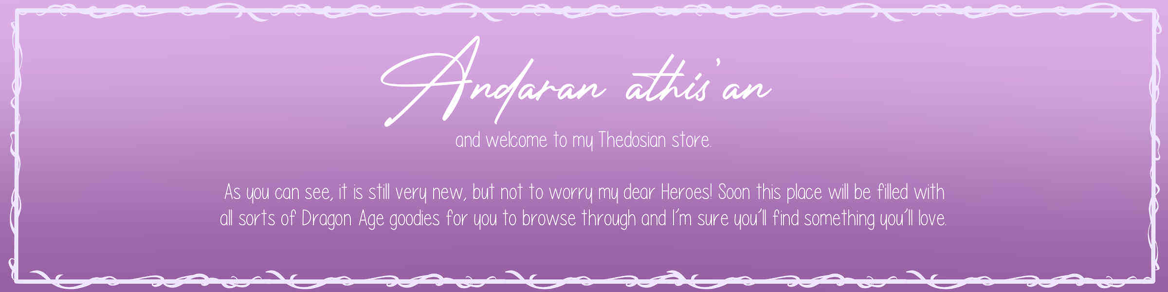 Artist shop banner image