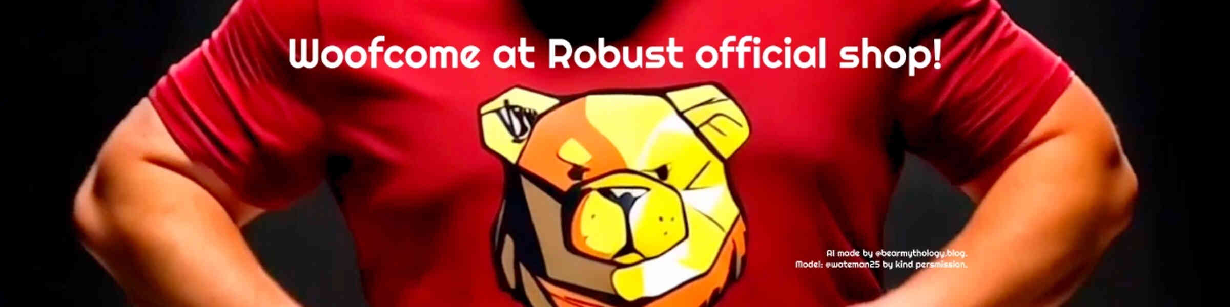 Redbubble banner for @Robust