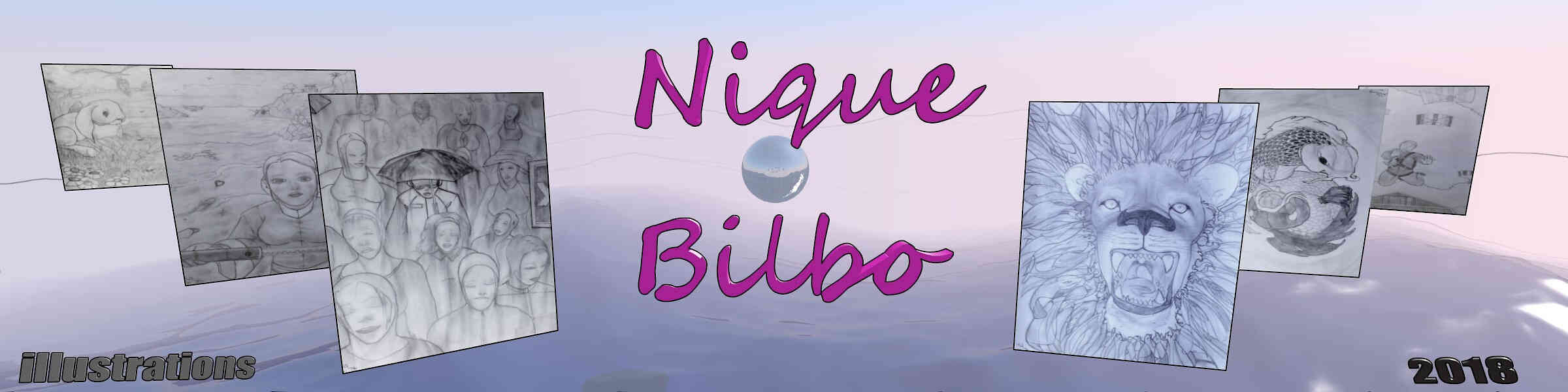 Redbubble banner for @nique