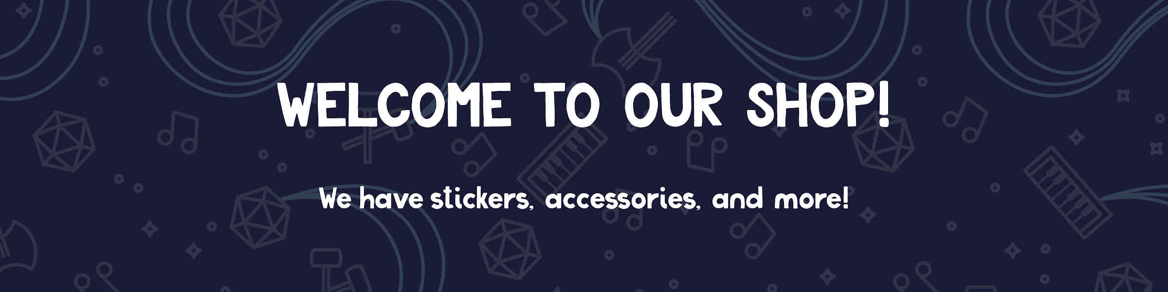 Artist shop banner image