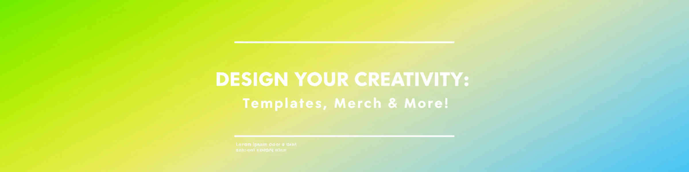 Artist shop banner image