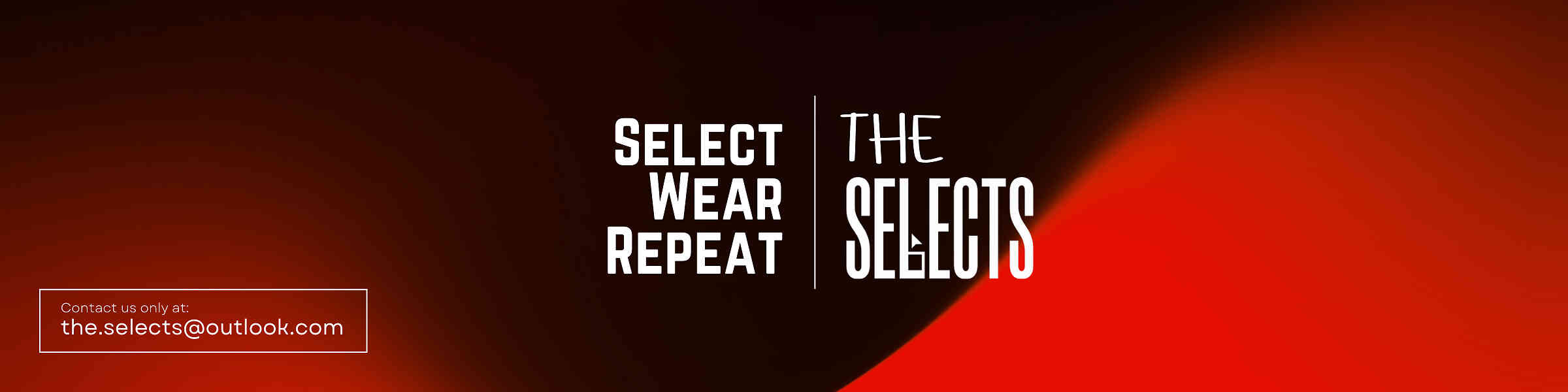 Redbubble banner for @selects