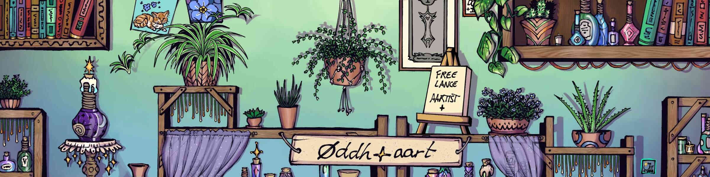 Bannière de la boutique de l'artiste
