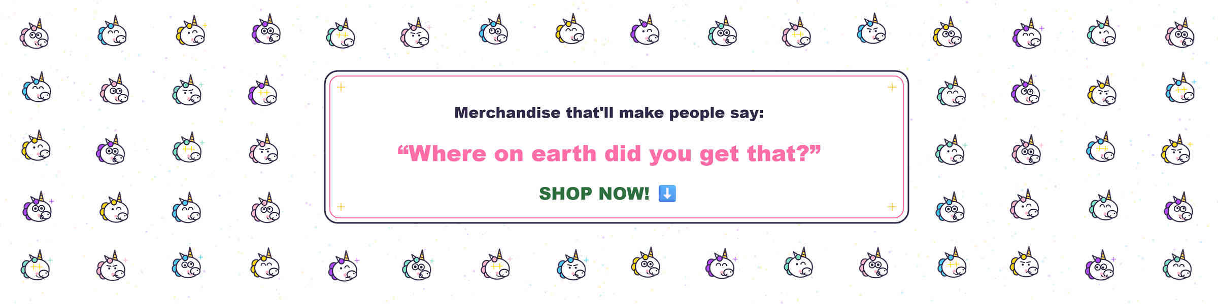 Artist shop banner image