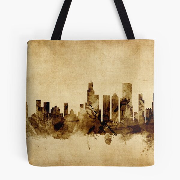 Item preview, Chicago Illinois Skyline designed and sold by ArtPrints.