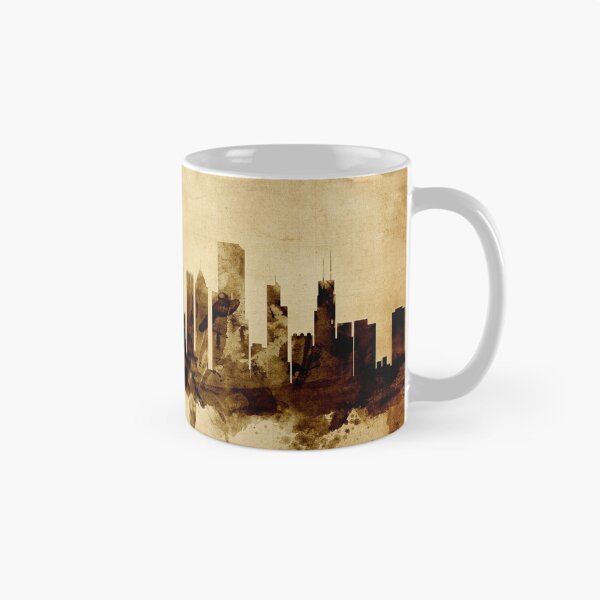 Item preview, Chicago Illinois Skyline designed and sold by ArtPrints.