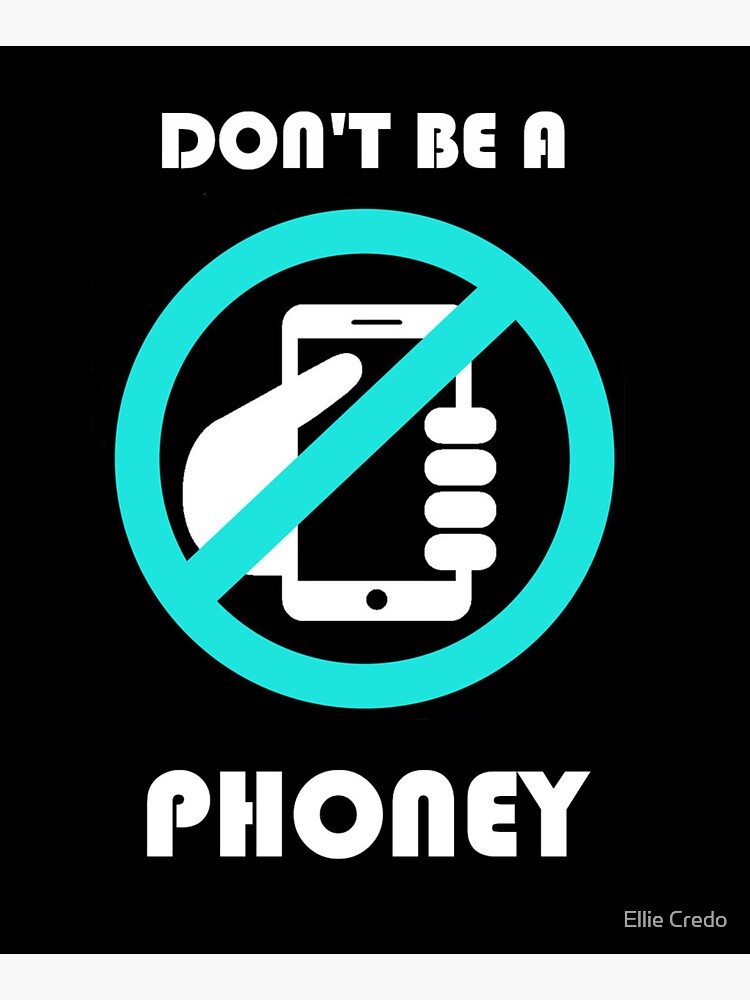 Thumbnail 5 of 5, Tote Bag, Don't Be A Phoney designed and sold by chalk05.