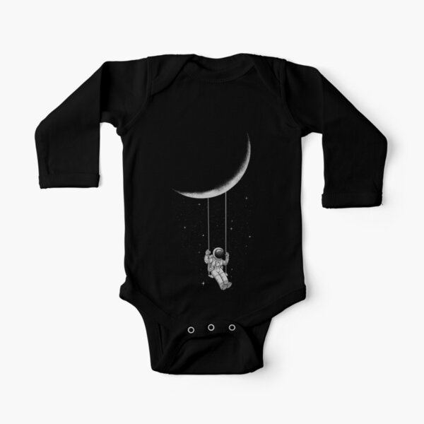 Moon Swing Long Sleeve Baby One-Piece