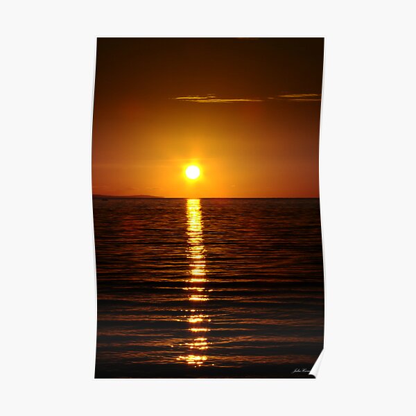 Sunset, Busselton, WA Poster