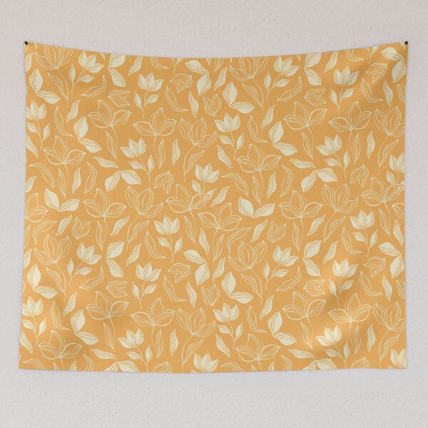 Item preview, Yellow Floral Pattern designed and sold by rowleyandelm.