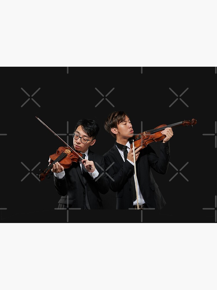 "twoset violin brett and eddy dynamic duo" Poster for Sale by