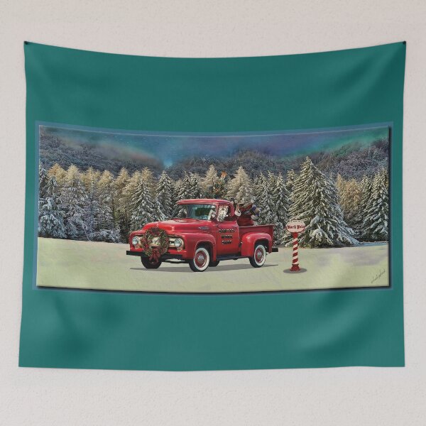 Item preview, Santa and the Ford designed and sold by Richard  Gerhard.