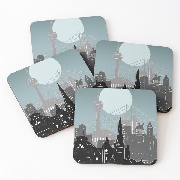 Item preview, dusseldorf skyline designed and sold by BekimART2.