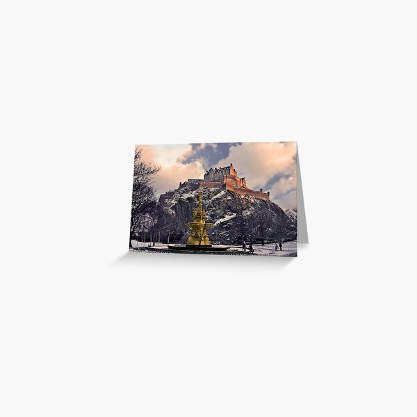 Winter Castle II Greeting Card