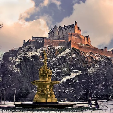Artwork thumbnail, Winter Castle II by Chris Clark