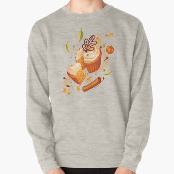 Pumpkin Spice Cupcake Pullover Sweatshirt