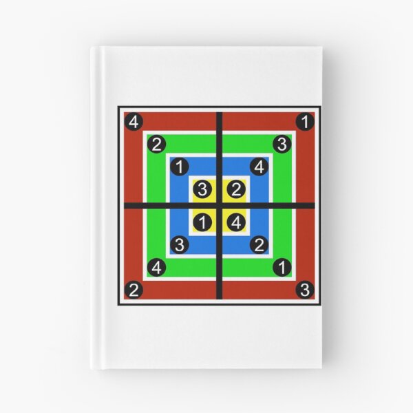 Item preview, Meyer Square - Color Coded For Easy Reading designed and sold by emovendo.