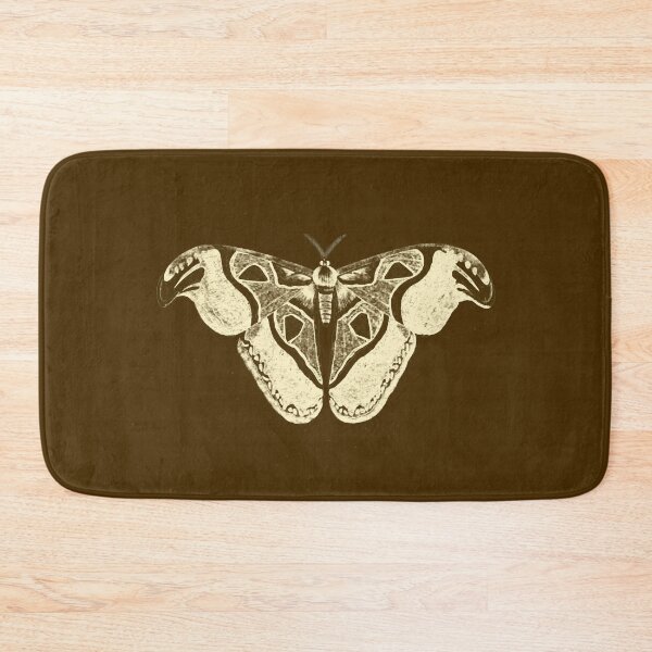 Item preview, Gypsy moth pattern, chocolate brown and beige designed and sold by Marymarice.