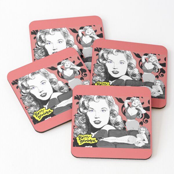 Item preview, Betty Brosmer portrait designed and sold by MyGuess.