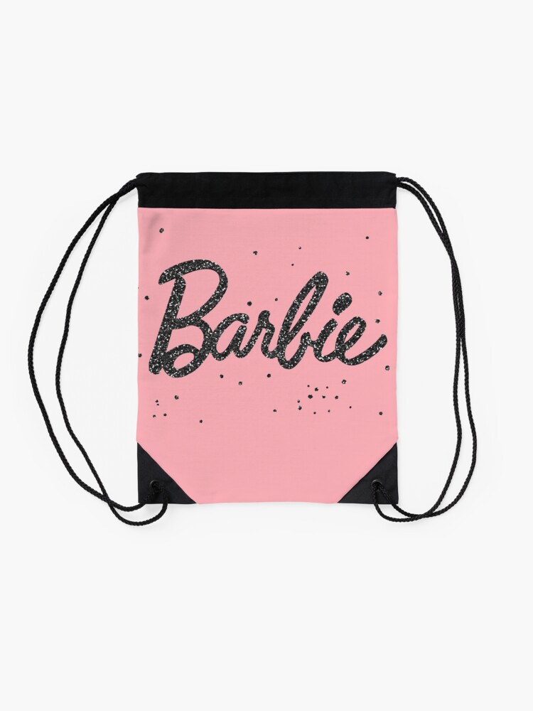 barbie drawstring bag