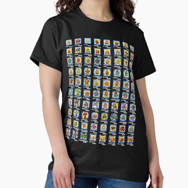 Aperçu de l'œuvre MEGAMAN BOSSES créée et vendue par vR4w.